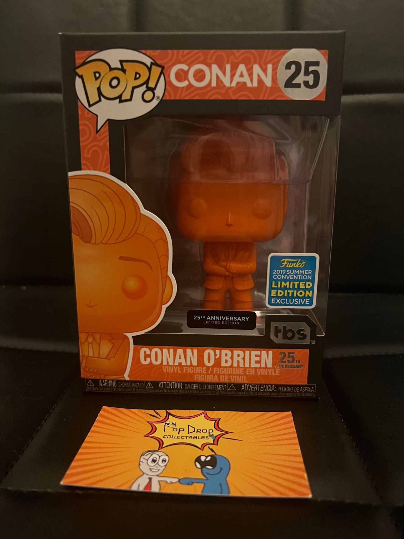 Conan o’Brien (orange) Comic Con 25- Pop Vinyl Figure
