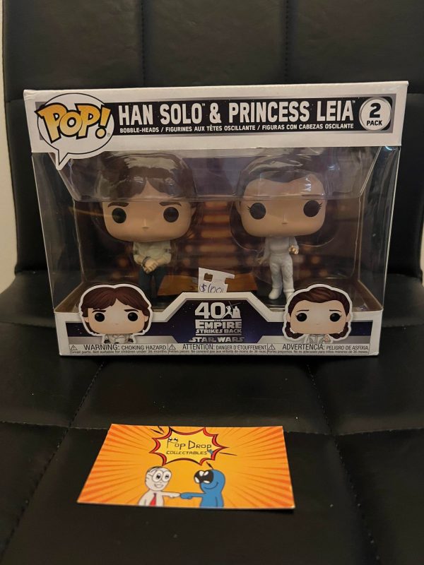 Han Solo and Princess Leia Funko 2 Pack!