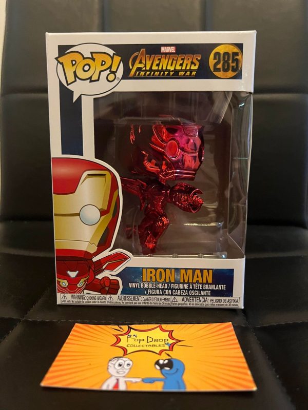 Ironman Red Chrome Funko Pop!
