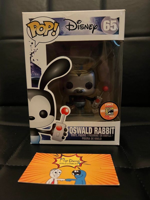 Metallic Oswald Rabbit Funko Pop!