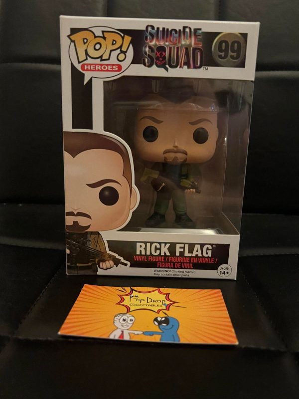 Suicide Squad Rick Flag Funko pop!