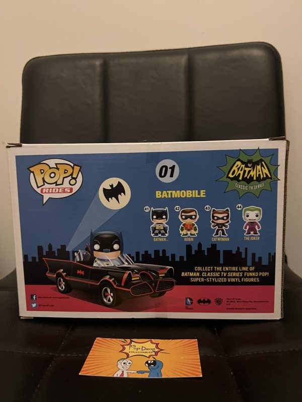 Classic (Black) Batmobile 1966 Ride Pop! - Image 6