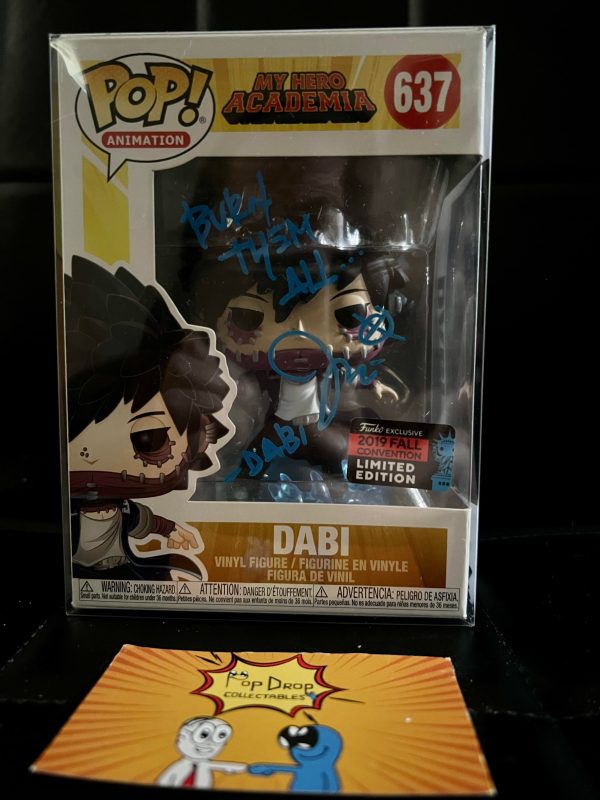 Dabi SIGNED Funko Pop! “Burn them all”