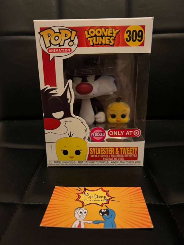 Sylvester & Tweety (Flocked) Funko Pop!