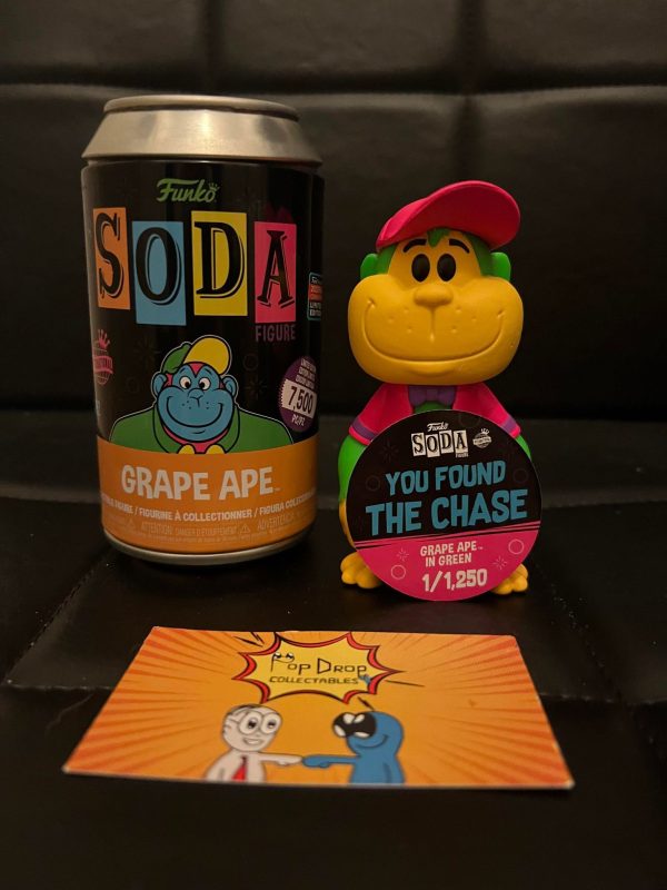 Blacklight Grape Ape CHASE Funko Soda!