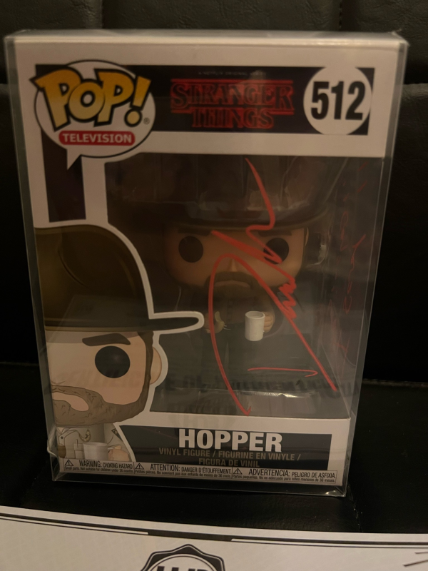 Hopper SIGNED With COA Pop! - Image 2