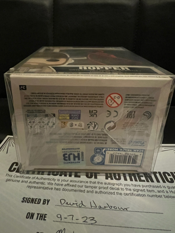 Hopper SIGNED With COA Pop! - Image 7