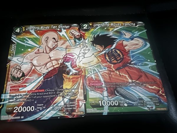 Tien and Yamcha Card Set!
