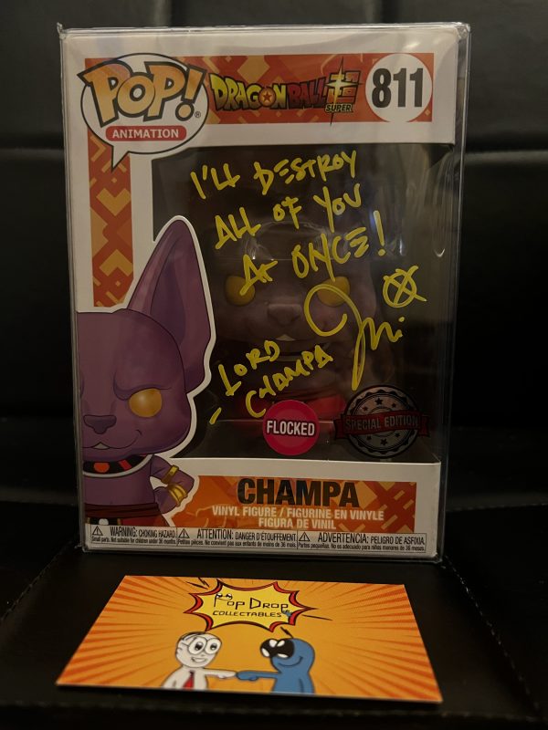 Champa SIGNED Funko pop!