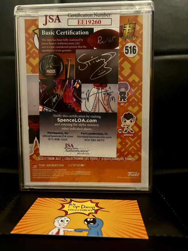 Jiren Signed Funko pop! - Image 5