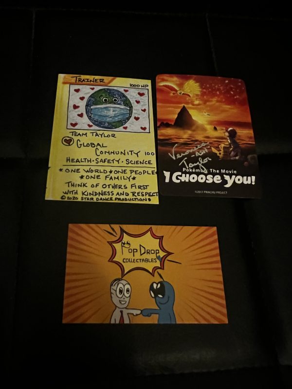 I choose You Ash Signed Card with COA - Image 2