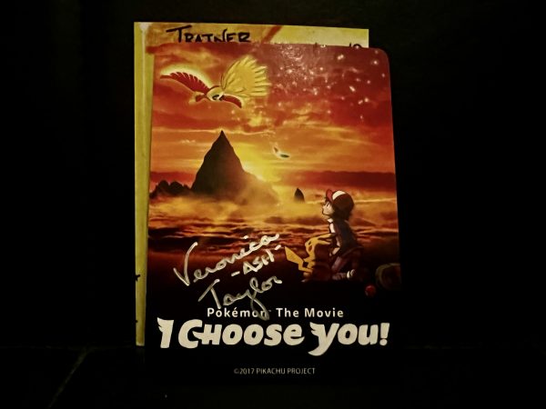 I choose You Ash Signed Card with COA