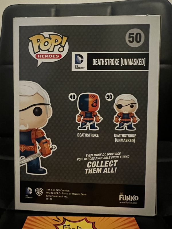 DeathStroke unmasked Funko Pop! - Image 5