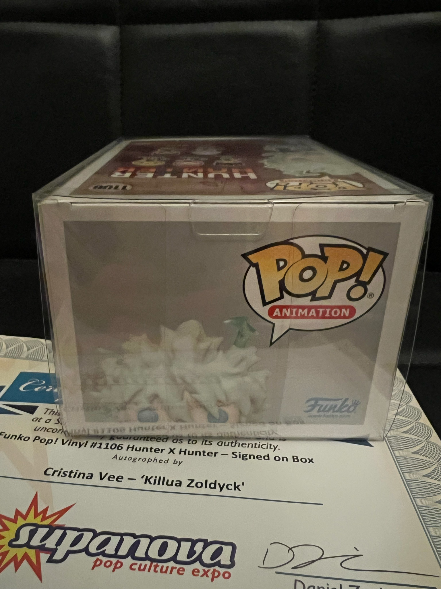 Killua signed by Cristina Vee COA Pop! - Image 6