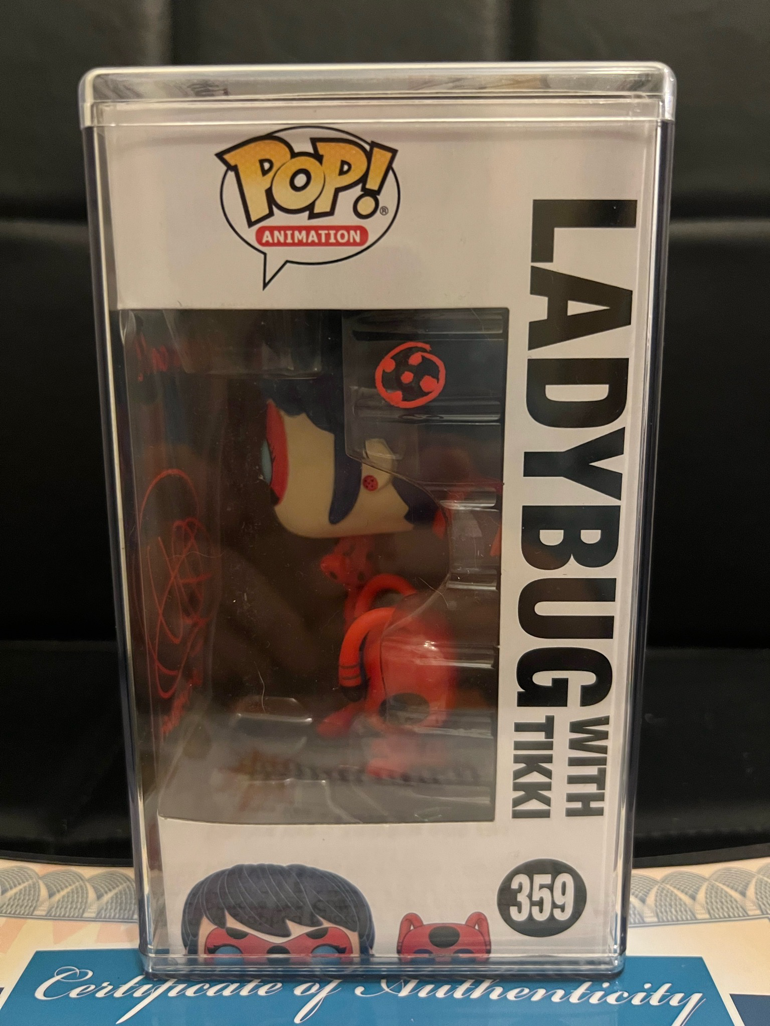 Ladybug With Tiki Pop! SIGNED - Image 2