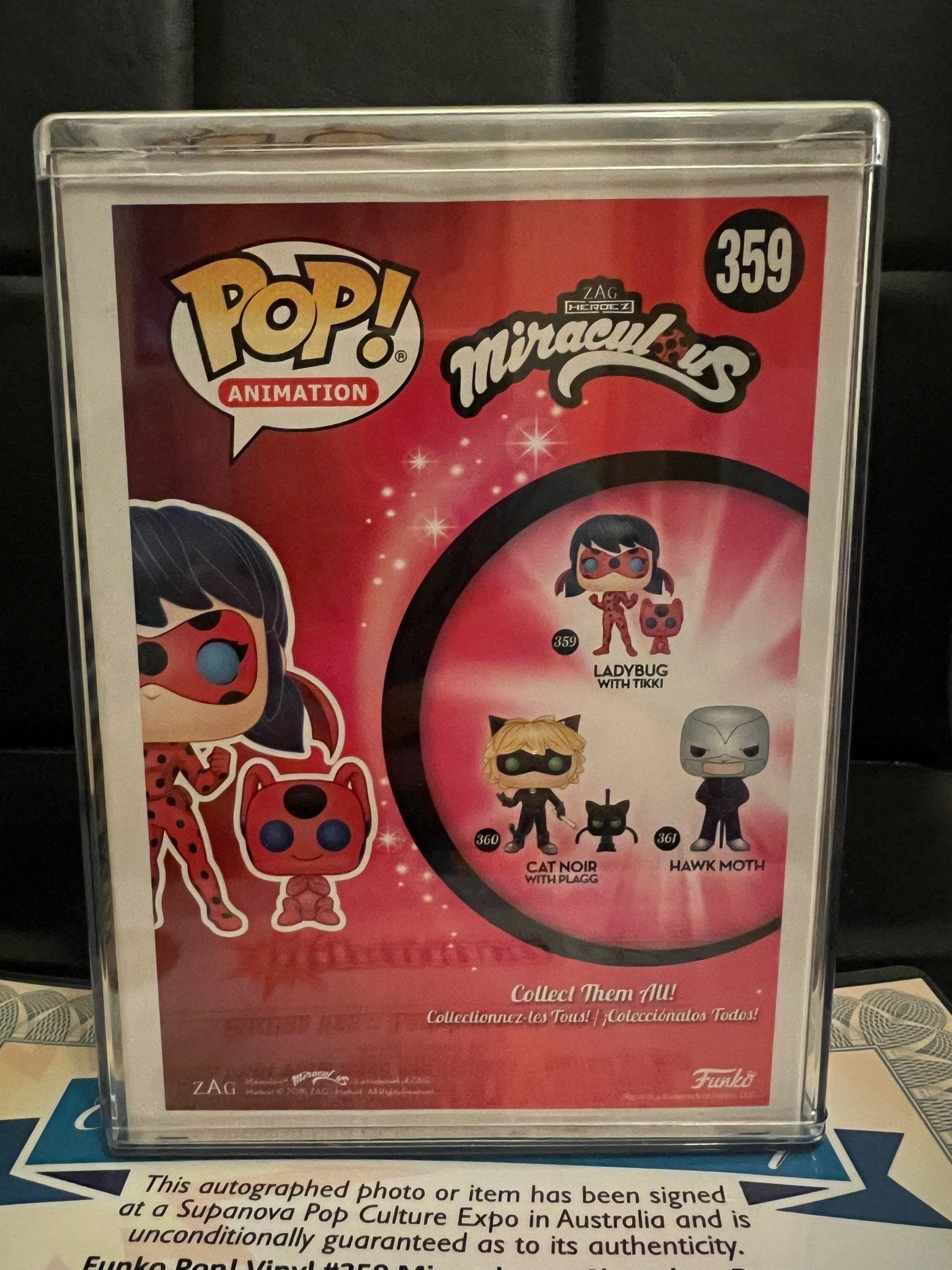 Ladybug With Tiki Pop! SIGNED - Image 6