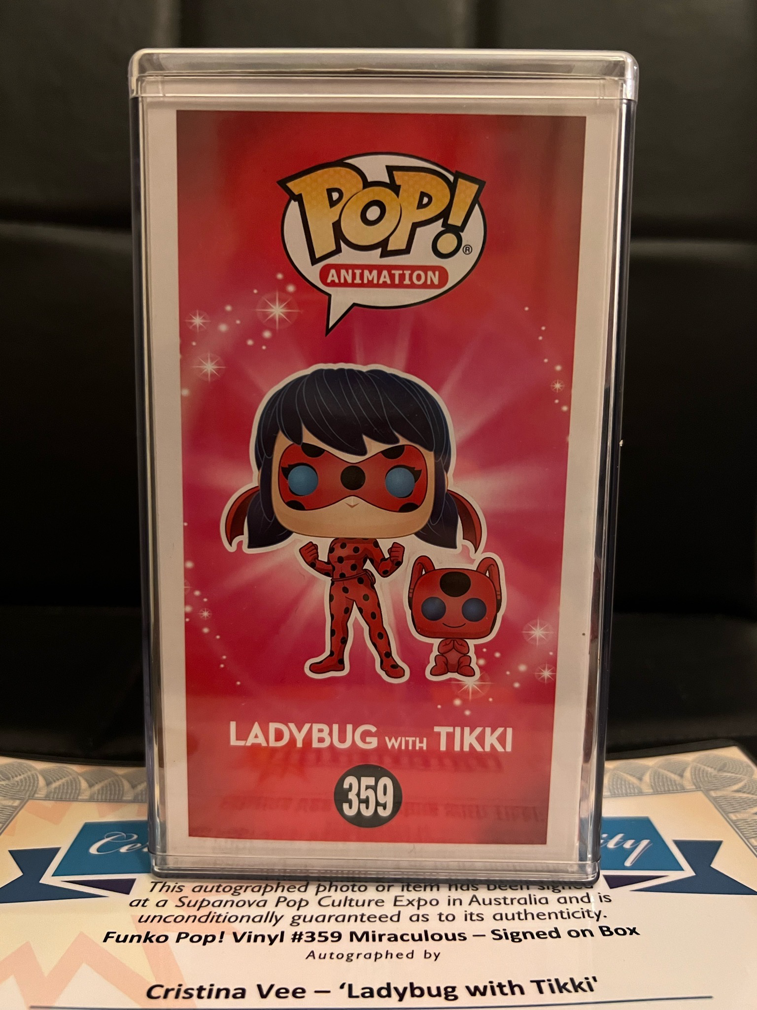 Ladybug With Tiki Pop! SIGNED - Image 4