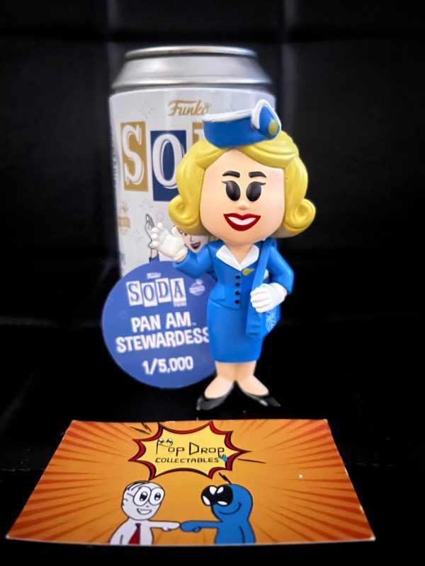 Pam Am Stewardess Common Soda!