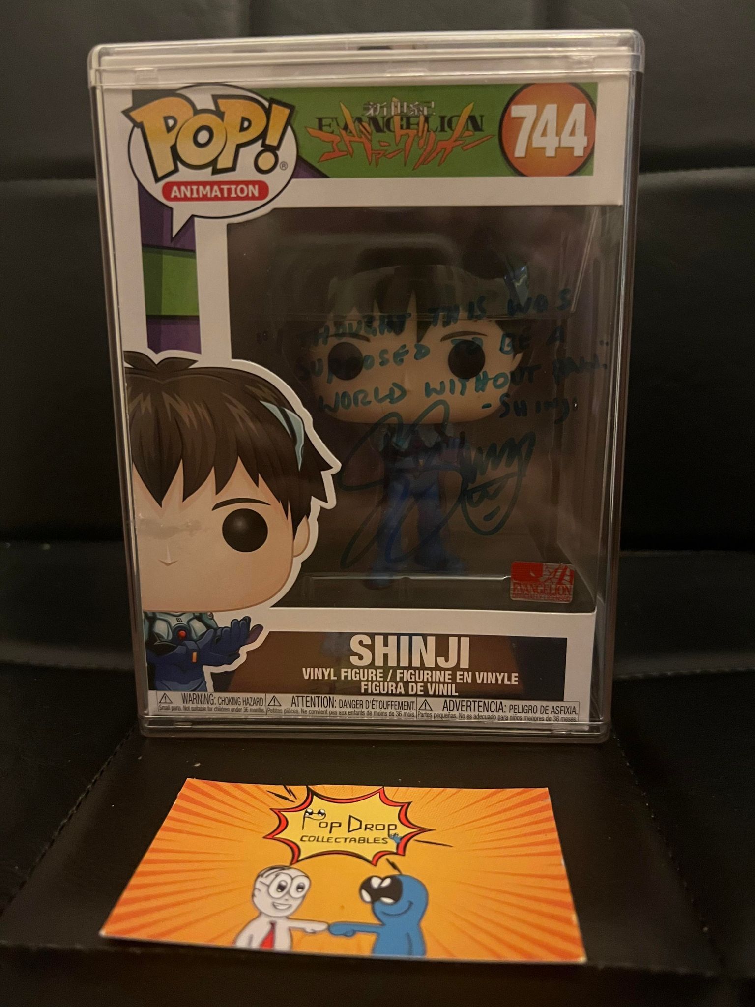 Shinji SIGNED With COA Pop!