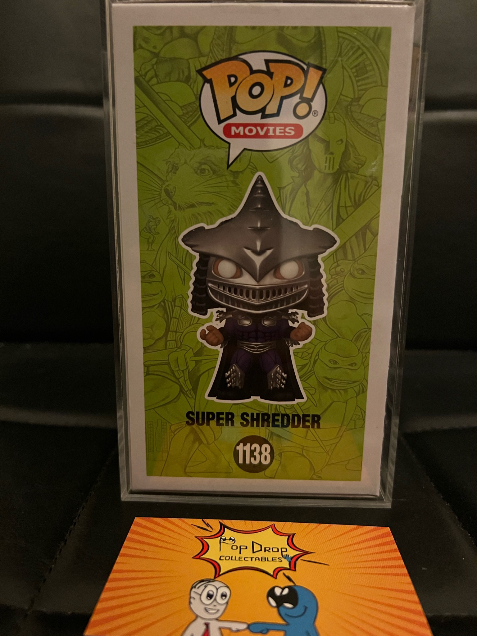 Shredder SIGNED Custom Pop! - Image 5