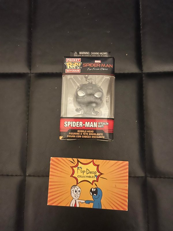 Spiderman Stealth Suit Keychain!