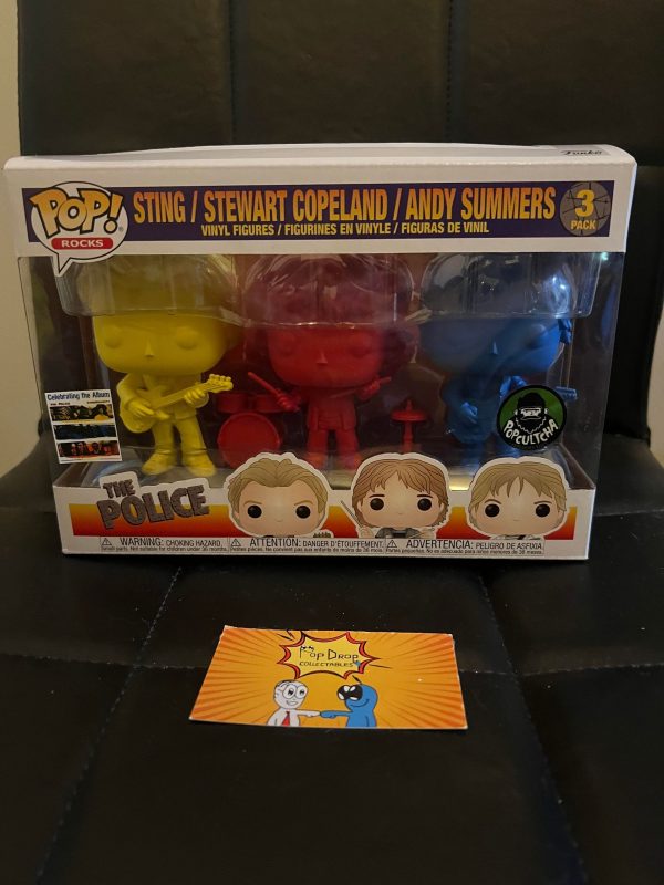 The Police 3 pack Funko Pop!