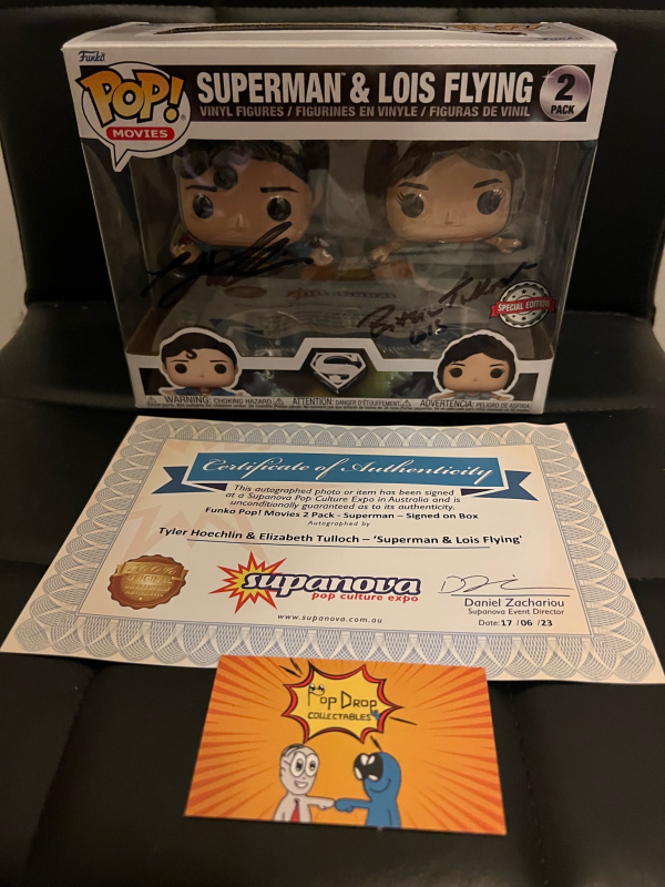 Superman And Lois SIGNED Pop!