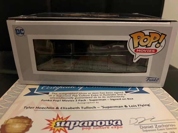Superman And Lois SIGNED Pop! - Image 8