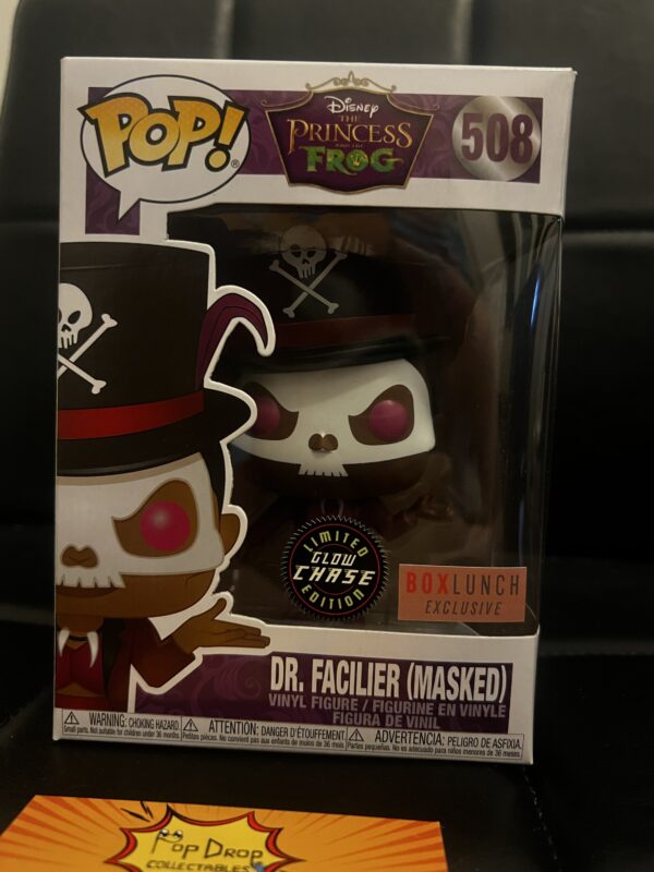 Dr. facilier Masked Glow CHASE Pop! - Image 2