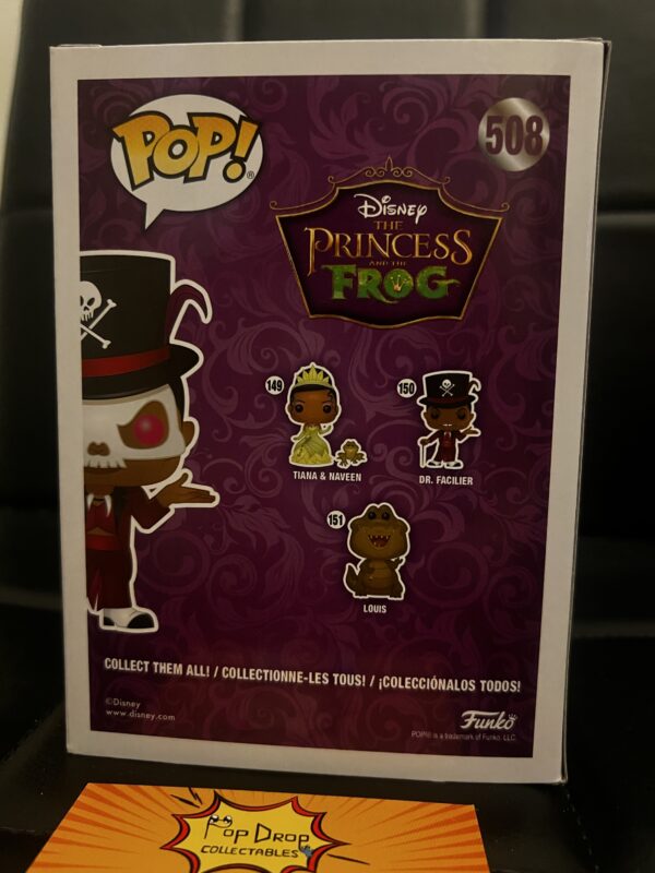 Dr. facilier Masked Glow CHASE Pop! - Image 4