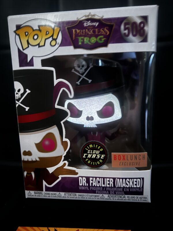 Dr. facilier Masked Glow CHASE Pop!