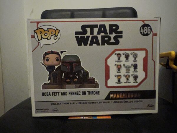 Boba Fett and Fennec on throne Pop! - Image 5