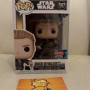Anakin Skywalker with Lightsaber Comic con Pop vinyl figure