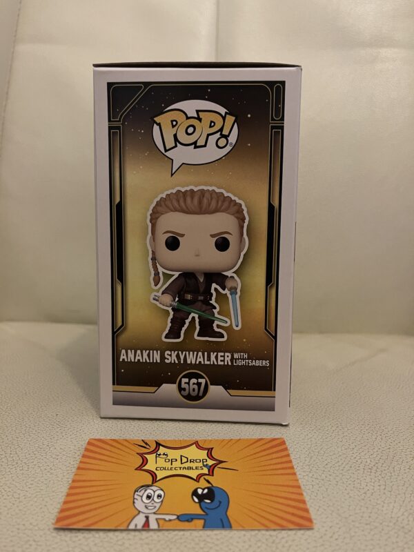 Anakin Skywalker with Lightsaber Comic con Pop vinyl figure - Image 4