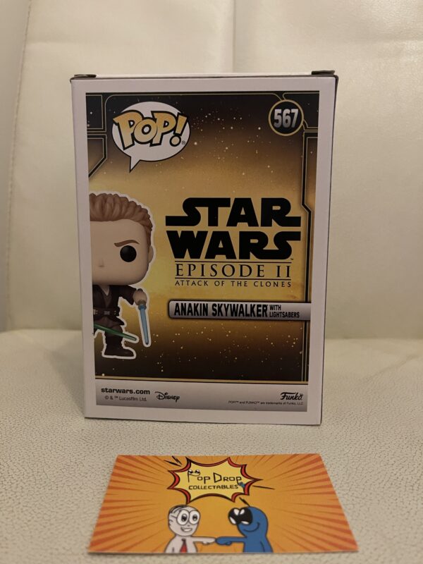 Anakin Skywalker with Lightsaber Comic con Pop vinyl figure - Image 3