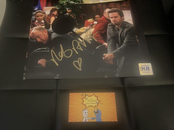 Supernatural signed Rob Benedict A4 with COA - Image 3