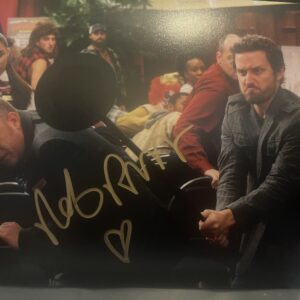 Supernatural signed Rob Benedict A4 with COA