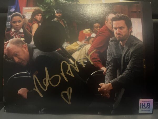 Supernatural signed Rob Benedict A4 with COA