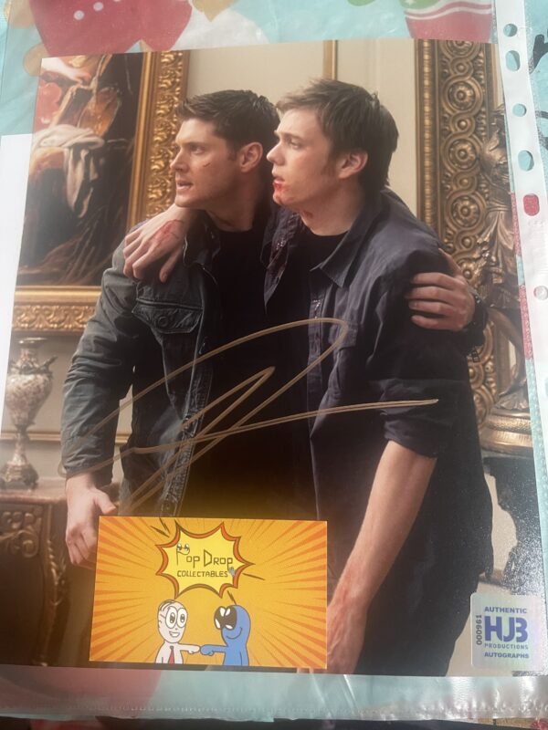 Supernatural Adam Signed by Jake Abel - Image 2