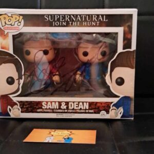 Sam and Dean 2 Pack SIGNED with COA!