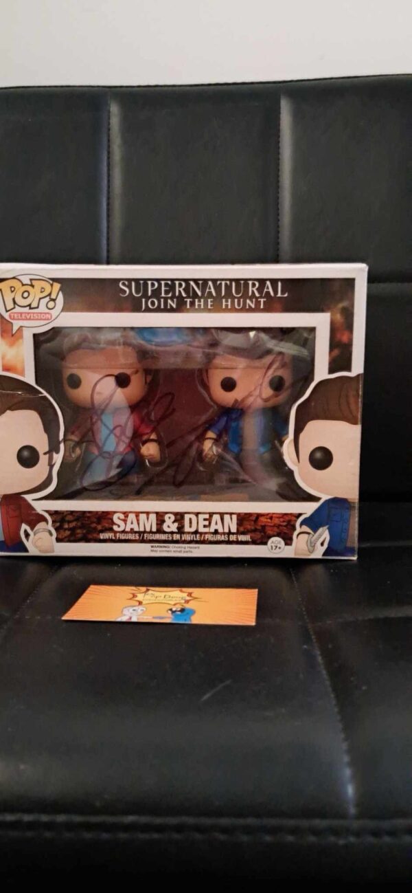 Sam and Dean 2 Pack SIGNED with COA!