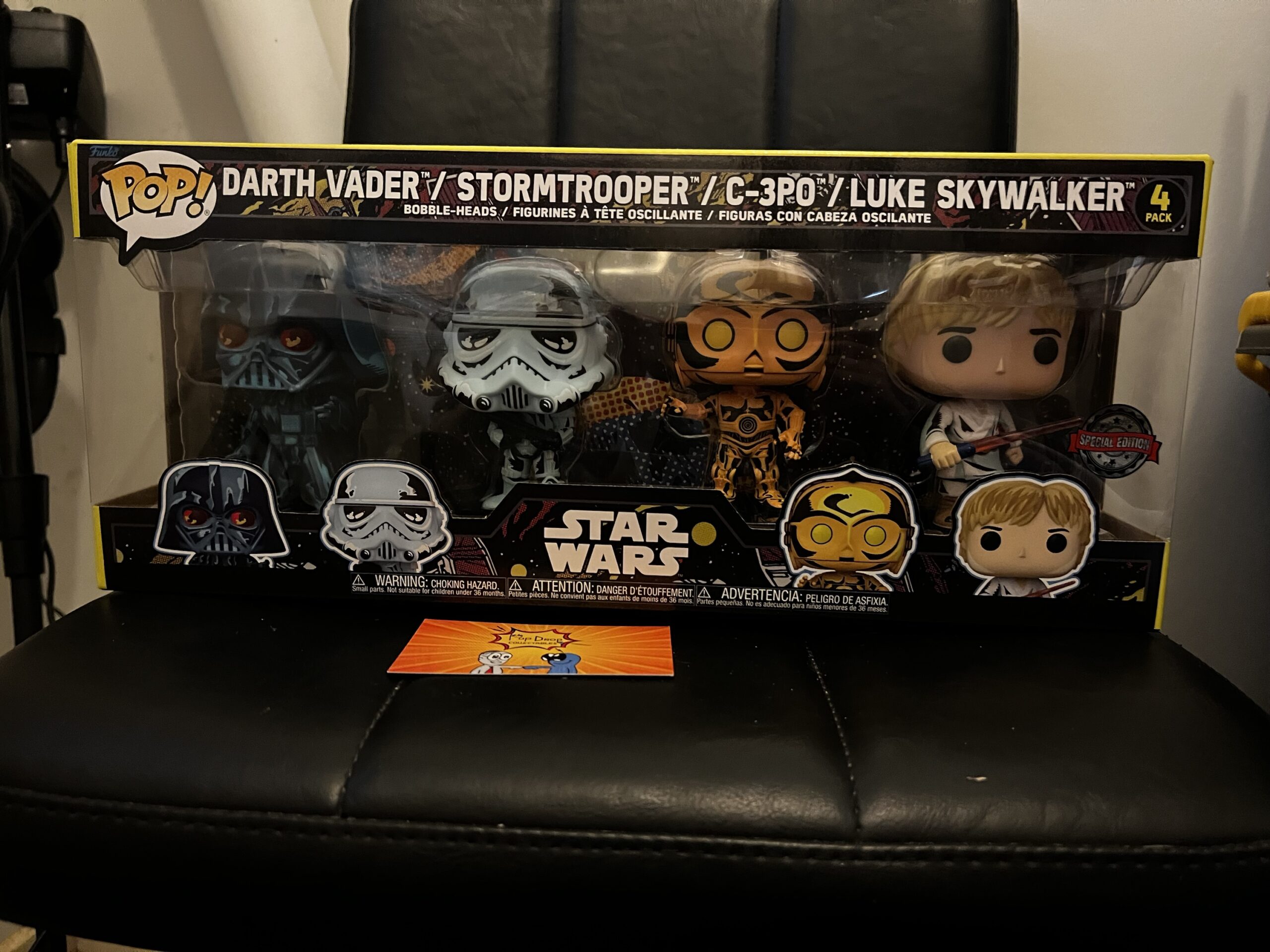 Star Wars Retro Series 4 Pack Pop!