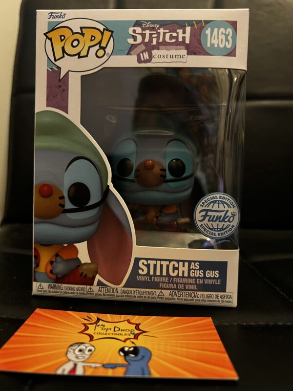 Stitch as Gus Gus Funko Pop!