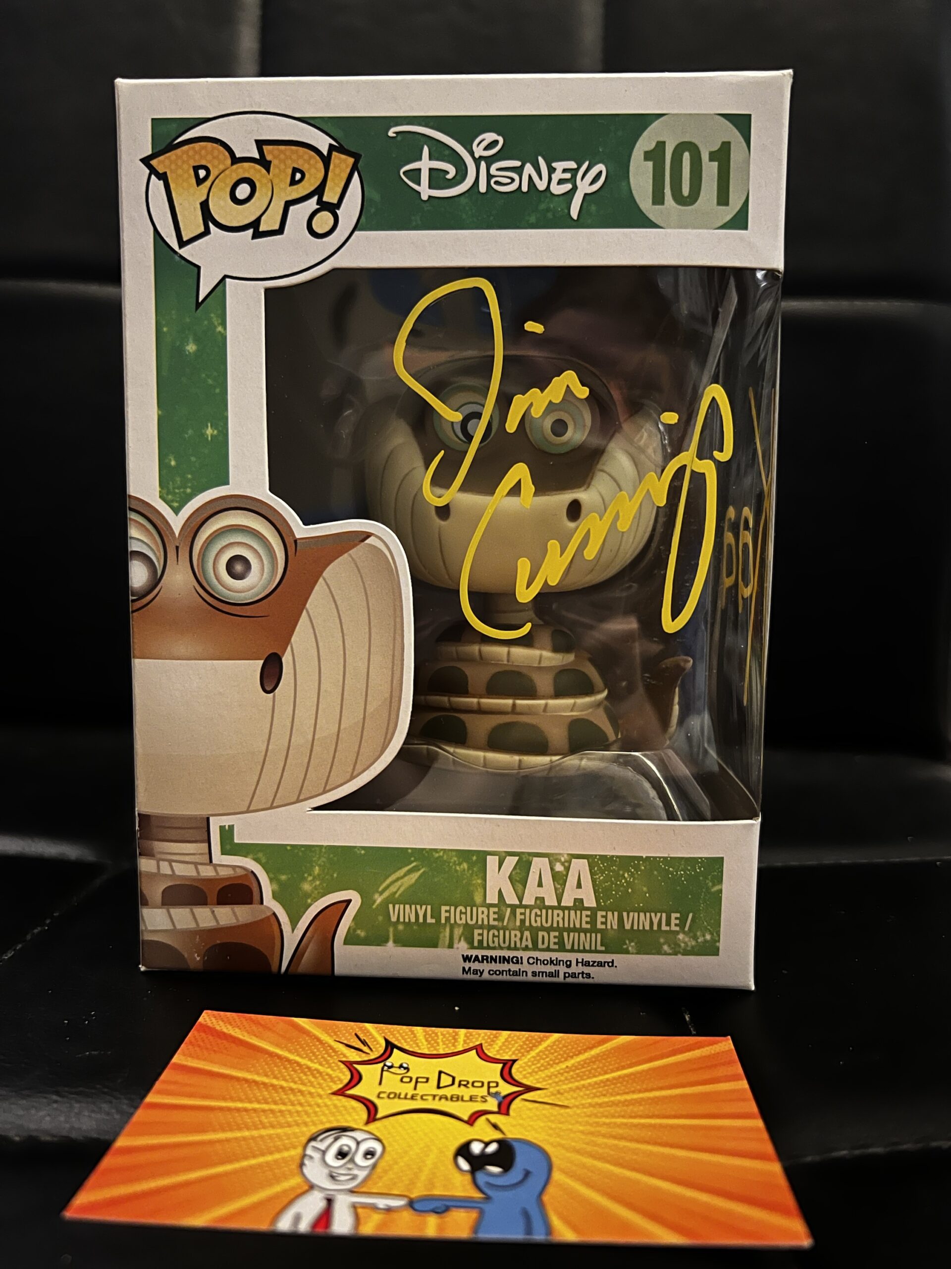 Kaa Signed by Jim Cummings with COA Pop! - Image 3