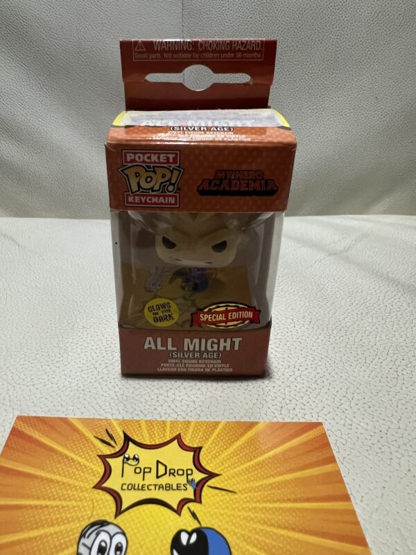 All might glow Keychain