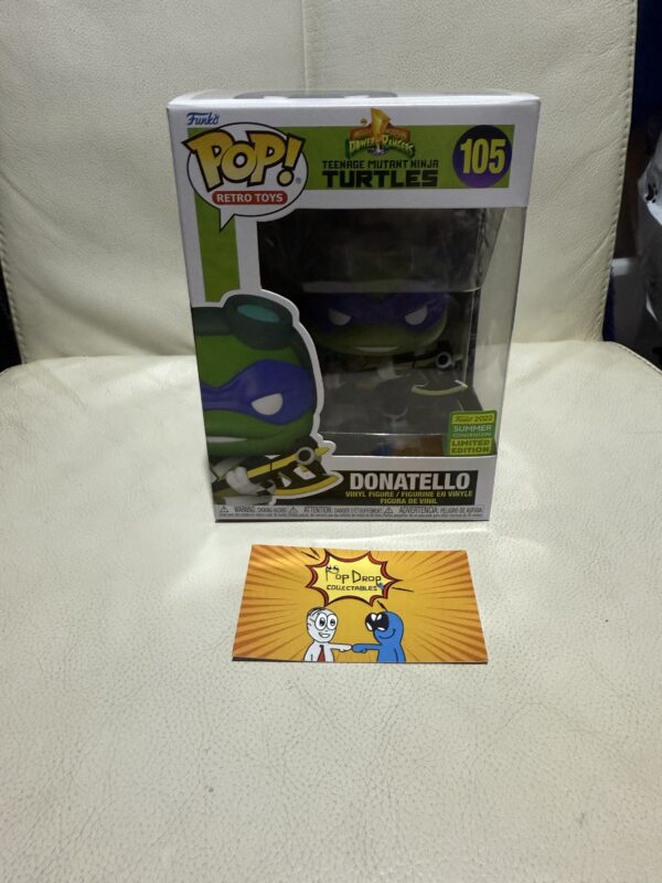 Donatello TMNT #105 comic con 2022 pop vinyl figure