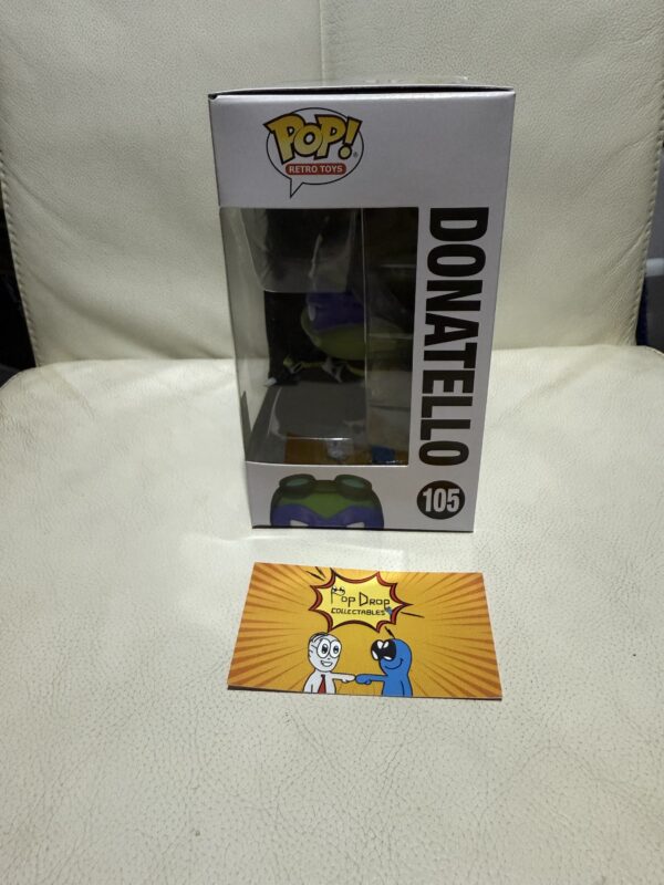 Donatello TMNT #105 comic con 2022 pop vinyl figure - Image 3