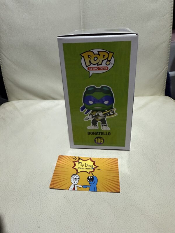 Donatello TMNT #105 comic con 2022 pop vinyl figure - Image 5