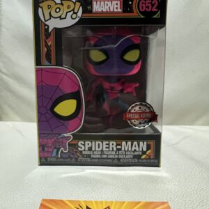 Black light spiderman pop!
