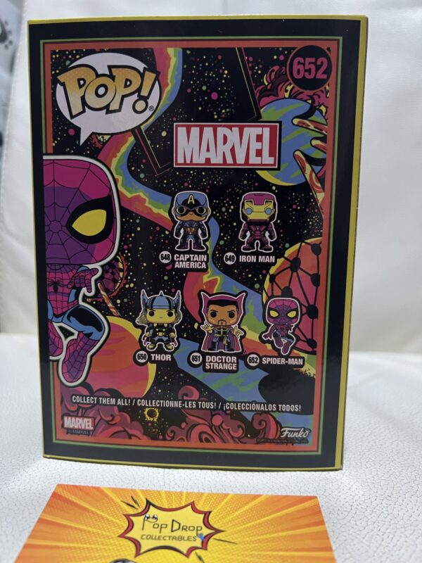 Black light spiderman pop! - Image 3